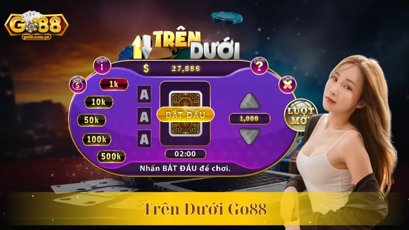 Trên Dưới Go88 – Game Bài Đổi Thưởng Đáng Chơi Nhất 2026